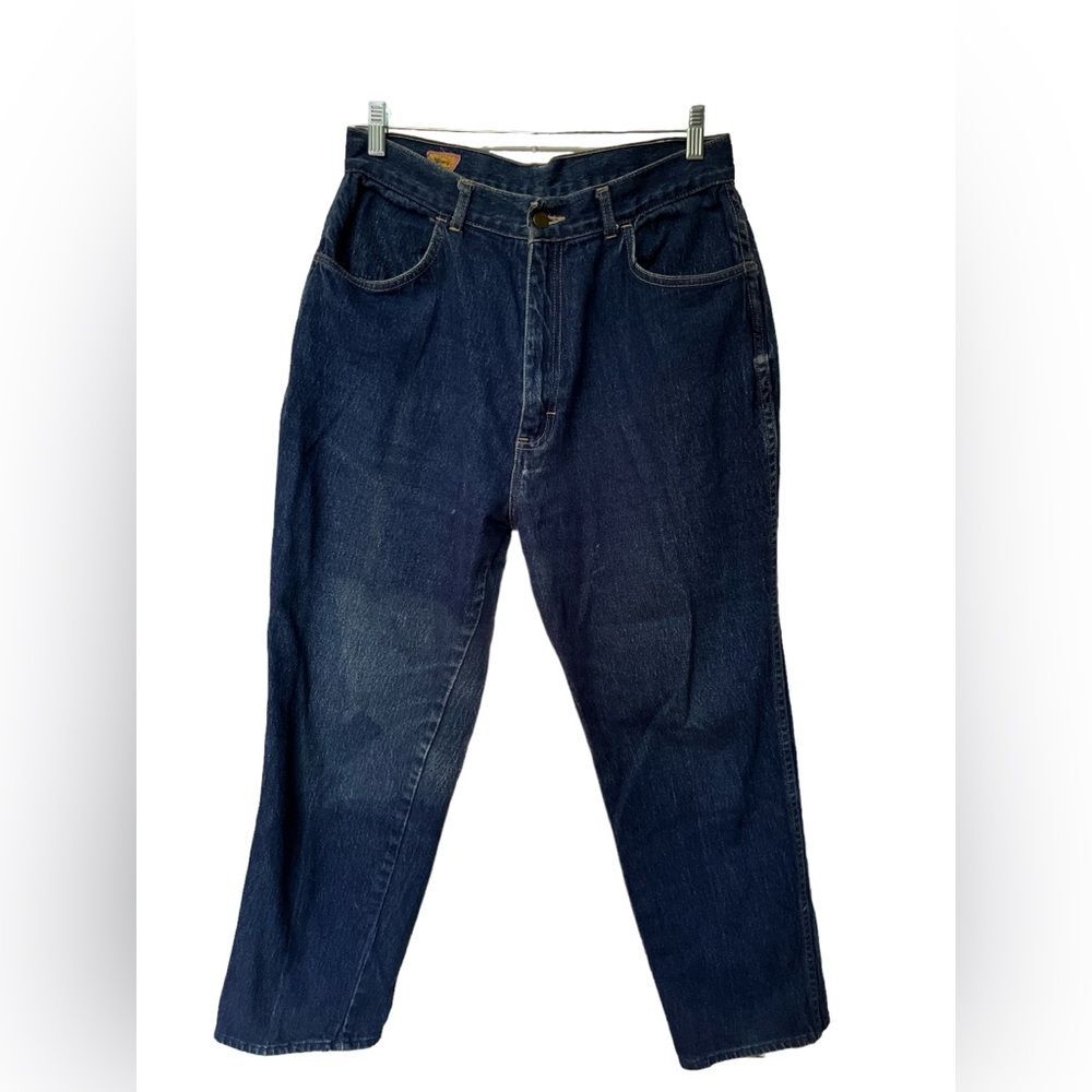 Vintage Jeans Size 32 1980's Denim High Rise Taper Glory Days